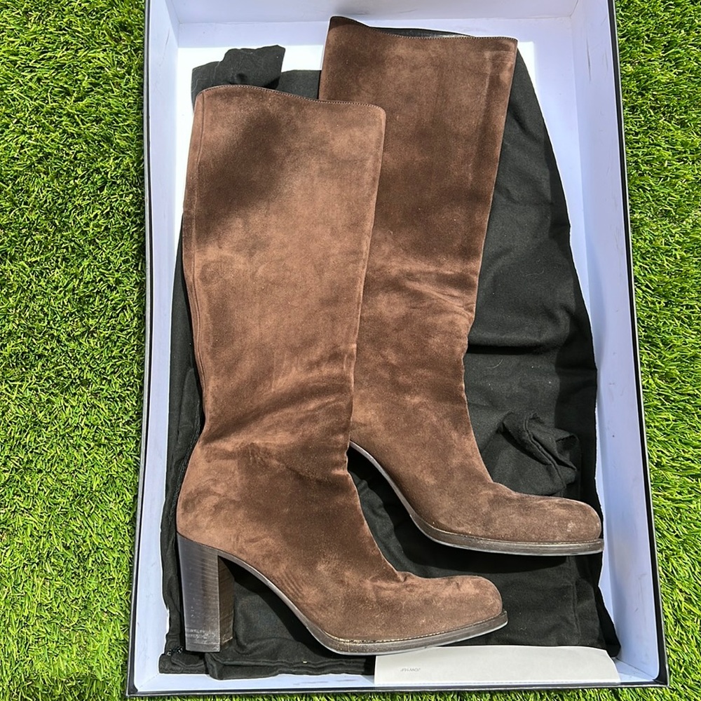 Jil Sanders Leather Boots size 35 1/2